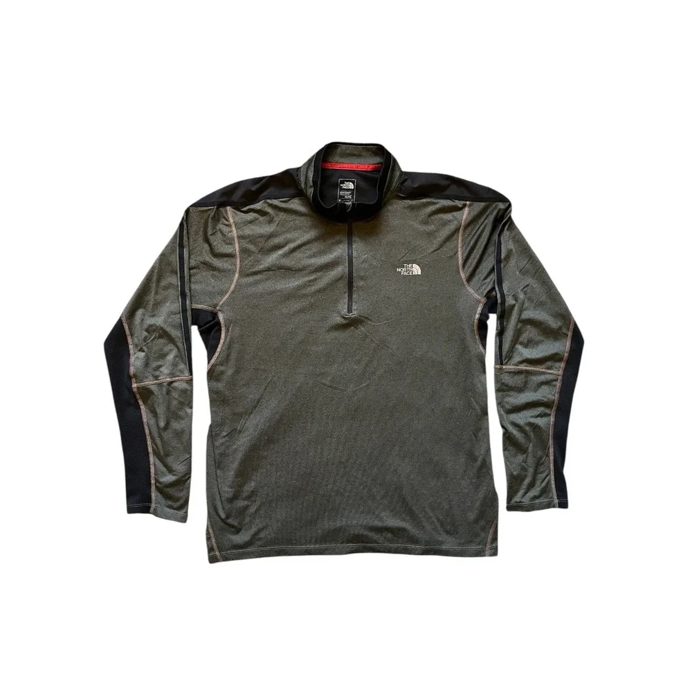 The North Face Flashdry‎ 1/4 Zip Long Sleeve Pullover Athletic Men's XL Quarter